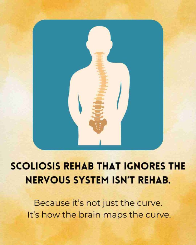 Read more about the article Why Scoliosis Rehab Needs to Start with the Nervous System